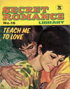 Secret Romance Library (Sport Magazine, 1971? series) #15 [August 1972?]