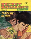 Secret Romance Library  #15 ([August 1972?])