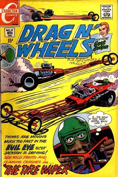 Drag n' Wheels (Charlton, 1968 series) #37 (November 1969)