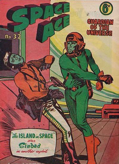 Space Ace Guardian of the Universe (Atlas Publishing, 1960 series) #32 March 1963