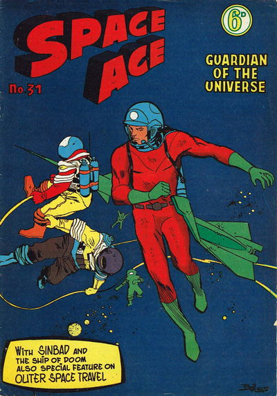 Space Ace Guardian of the Universe (Atlas Publishing, 1960 series) #31 February 1963