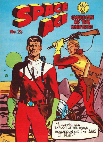 Space Ace Guardian of the Universe  #28 ([October 1962?])
