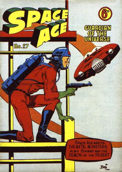 Space Ace Guardian of the Universe  #27 (September 1962)