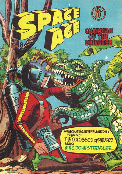 Space Ace Guardian of the Universe (Atlas Publishing, 1960 series) #8 March 1961