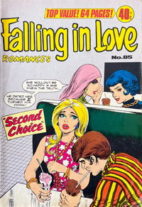 Falling in Love Romances  #85 ([October 1975?])
