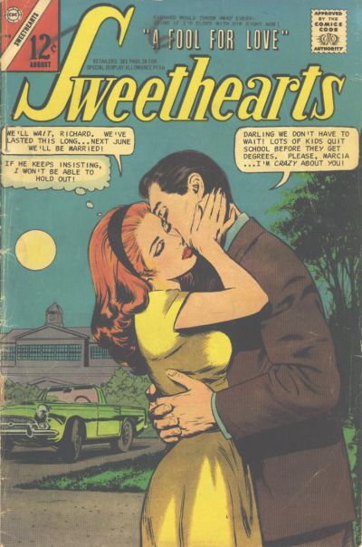 Sweethearts (Charlton, 1954 series) #94 (August 1967)