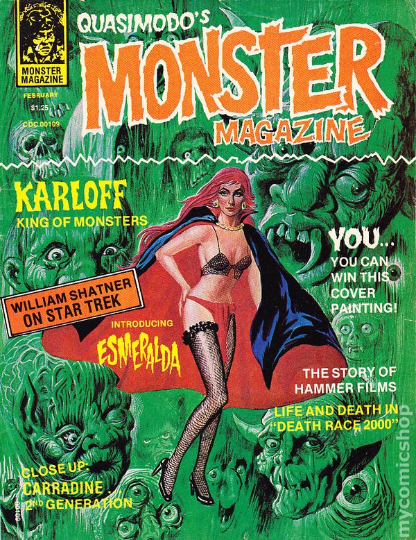 Quasimodo's Monster Magazine (Mayfair, 1975? series) v2#6 (February 1976)
