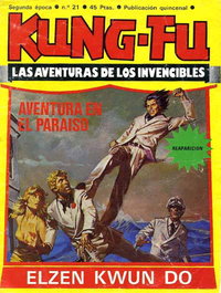 Kung-Fu (Amaika, 1976 series)  #21 (February 1978) — Aventuras en el paraiso
