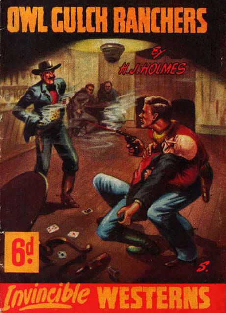 Invincible Westerns (Invincible, 1948 series) #8? — Owl Gulch Ranchers ([September 1948?])