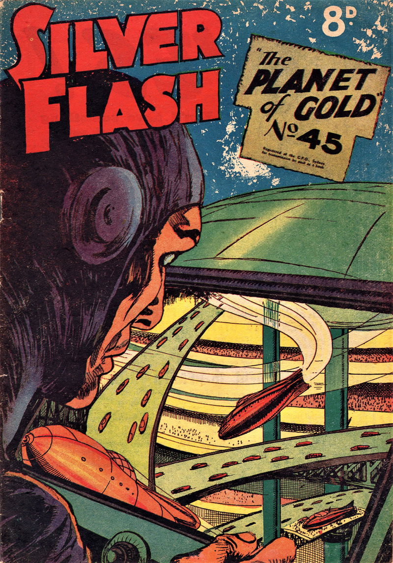 Silver Flash (Invincible, 1951 series) #45 ([April 1954?])