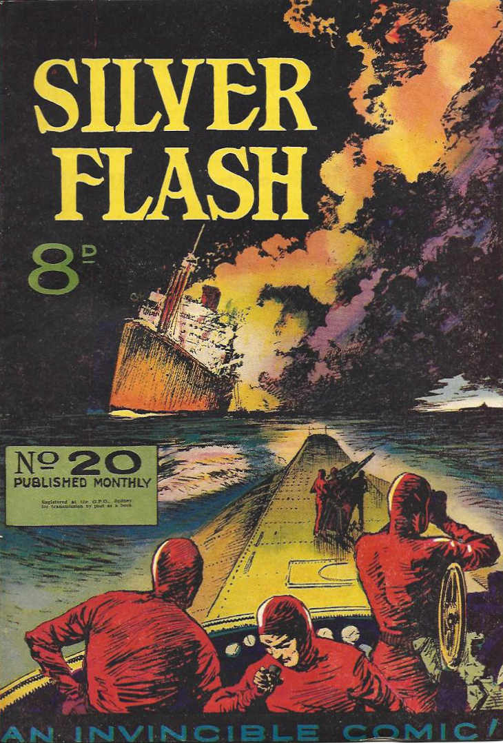 Silver Flash (Invincible, 1951 series) #20 ([February 1952])