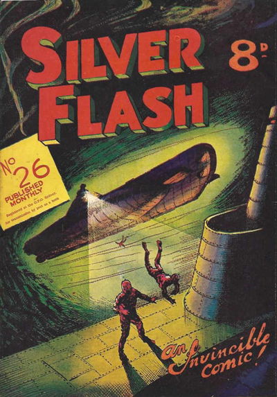 Silver Flash (Invincible, 1951 series) #26 [August 1952]