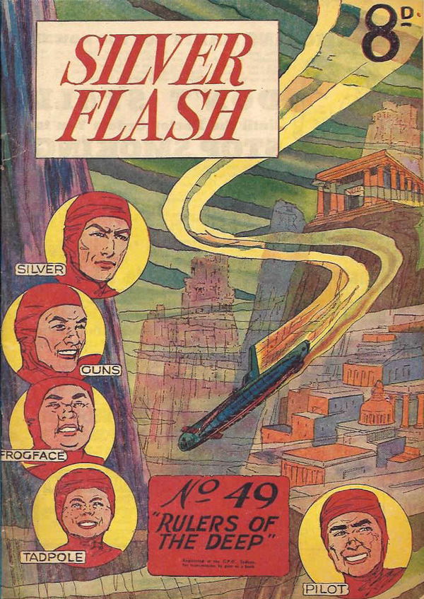 Silver Flash (Invincible, 1951 series) #49 ([August 1954])