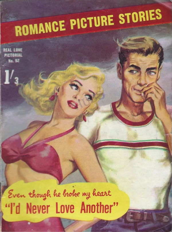 Real Love Pictorial (Regal, 1958? series) #92 ([August 1959?])