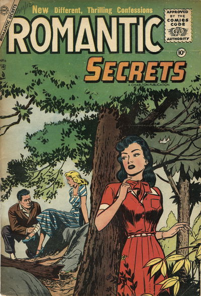 Romantic Secrets (Charlton, 1955? series) #6 (February 1956)