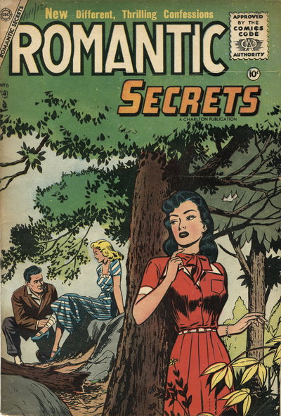 Romantic Secrets  #6 (February 1956)