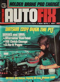 Australian Autofix (Periodical Publications, 1975 series) v1#1 May 1975