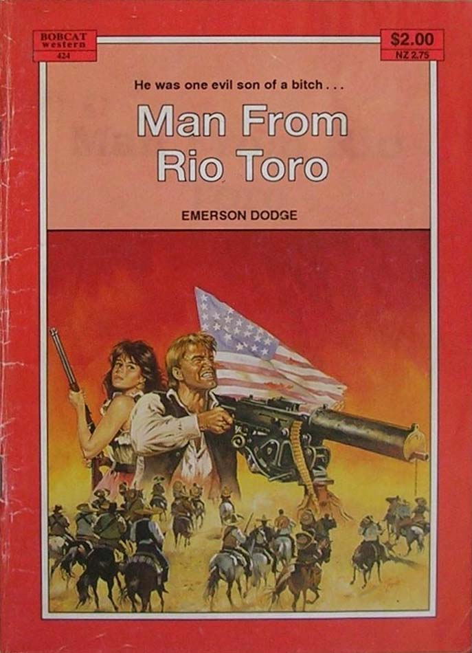 Bobcat Western (Cleveland, 1960? series) #424 — Man from Rio Toro ([1974?])