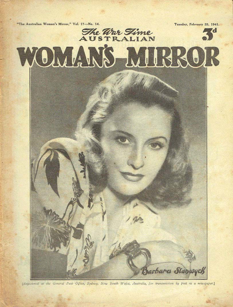 The Australian Woman's Mirror (Bulletin, 1924 series) v17#14 (25 February 1941)