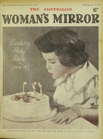 The Australian Woman's Mirror  v28#36 (30 July 1952)