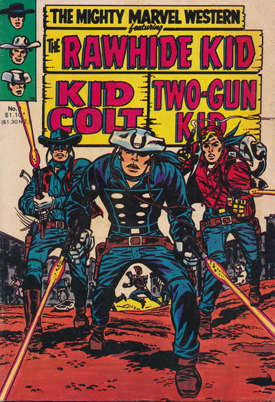 The Mighty Marvel Western (Yaffa/Page, 1979 series) #1 — Featuring The Rawhide Kid, Kid Colt, Two-Gun Kid (1979)