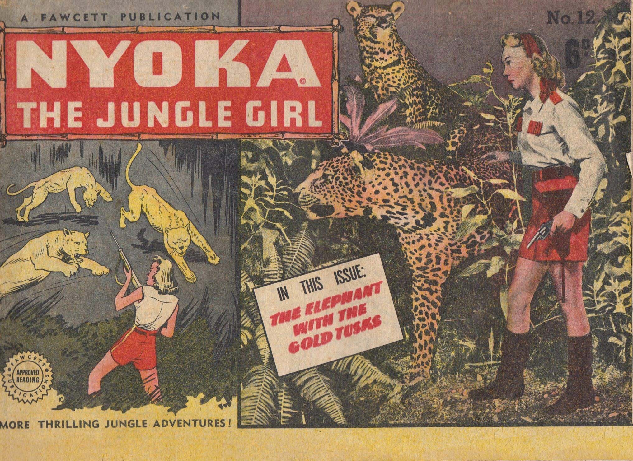 Nyoka the Jungle Girl (Cleland, 1949 series) #12 ([April 1950?])