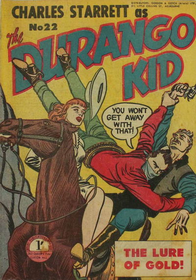 The Durango Kid (Atlas, 1954? series) #22 [August 1956?]