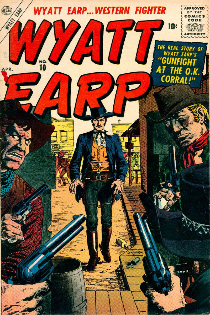 Wyatt Earp (Atlas [Marvel], 1955 series) #10 (April 1957)