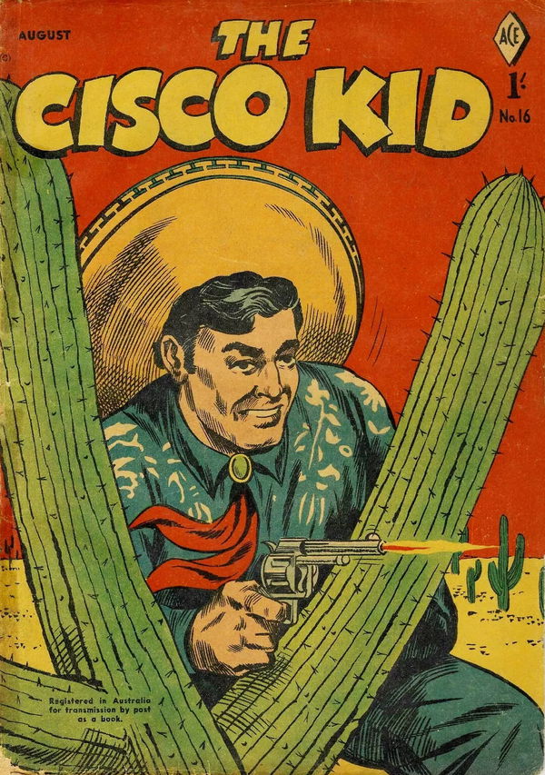 The Cisco Kid (Junior Readers, 1958? series) #16 August 1958