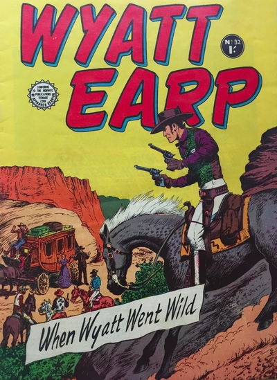 Wyatt Earp (Horwitz, 1959 series) #32 [October 1960?]