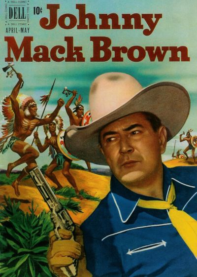 Johnny Mack Brown (Dell, 1950 series)  #4 (April-May 1951)