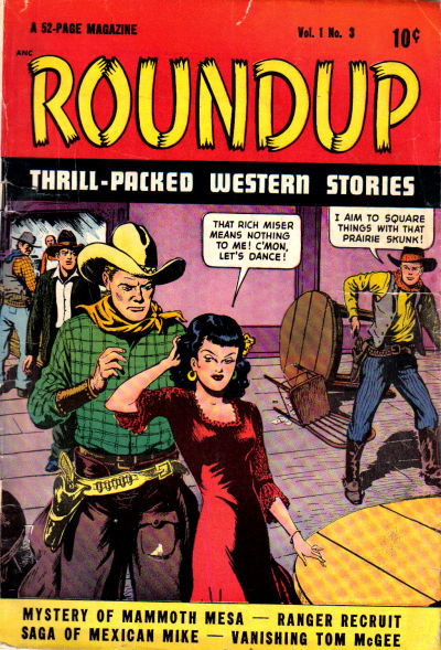 Roundup (D.S. Publishing, 1948? series) v1#3 (November-December 1948)