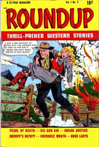 Roundup (D.S. Publishing, 1948? series) v1#4 (January-February 1949)