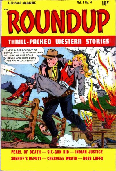 Roundup (D.S. Publishing, 1948? series) v1#4 (January-February 1949)