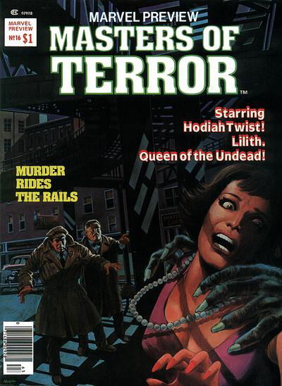 Marvel Preview (Marvel, 1975 series) #16 — Marvel Preview Masters of Terror Fall 1978