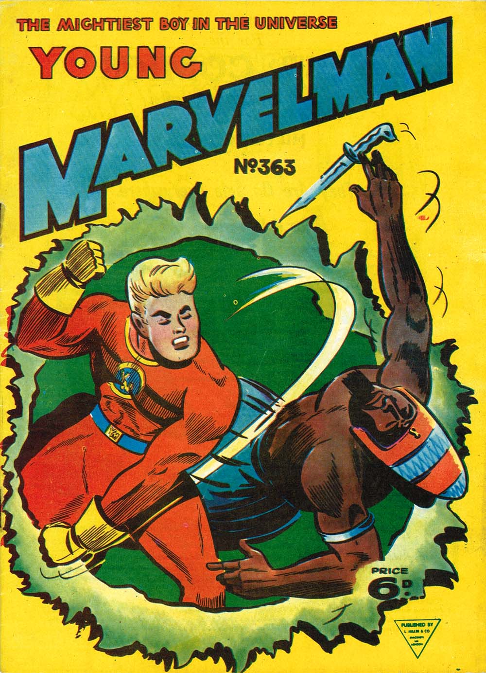 Young Marvelman (L. Miller & Co., 1954 series) #363 ([June 1962?])