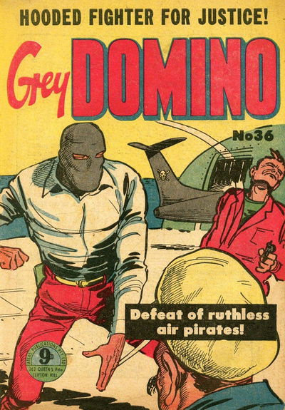 Grey Domino (Atlas, 1951? series) #36 [April 1955?]