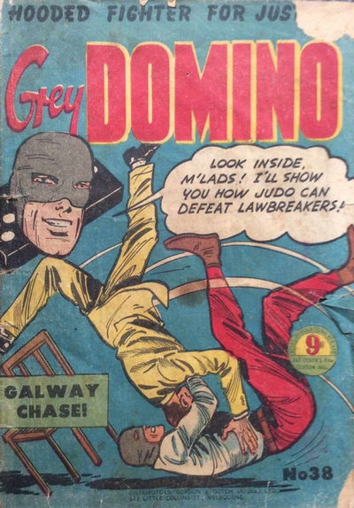 Grey Domino (Atlas, 1951? series) #38 [June 1955?]