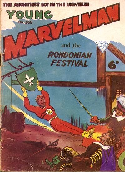 Young Marvelman (L. Miller & Co., 1954 series) #368 (December 1962)