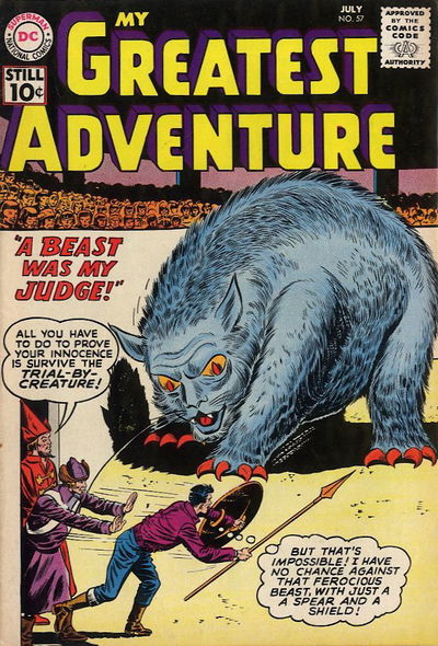 My Greatest Adventure (DC, 1955 series) #57 (July 1961)