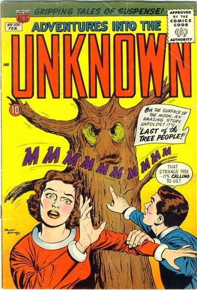 Adventures into the Unknown  #105 (February 1959)