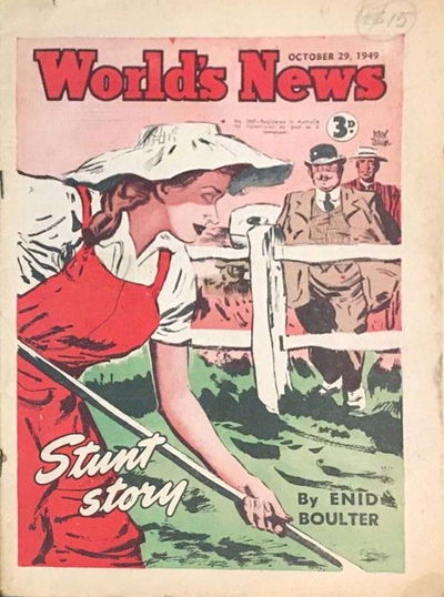 World's News (ANL, 1936 series) #2497 29 October 1949