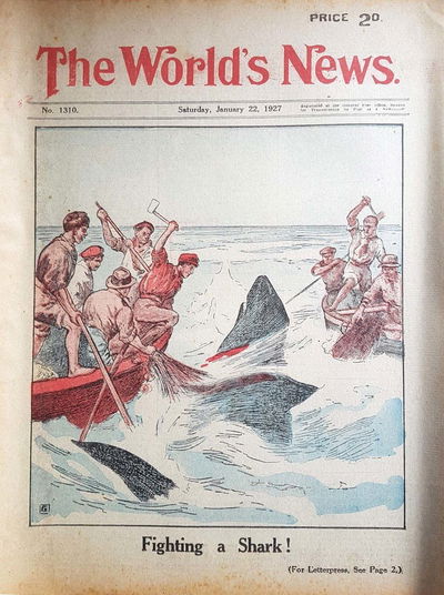 The World's News (Daily Telegraph, 1901 series) #1310 22 January 1927