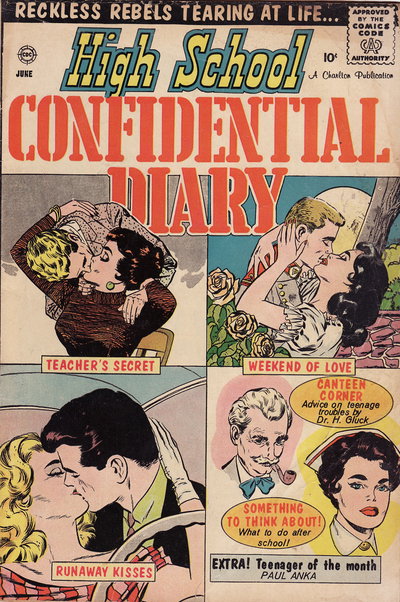 High School Confidential Diary  #1 (June 1960)