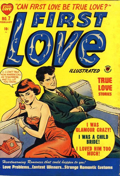 First Love Illustrated (Harvey, 1949 series) #7 (February 1950)