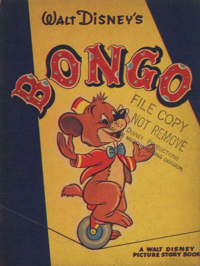 Walt Disney's Bongo (Ayers & James, 1947?) 