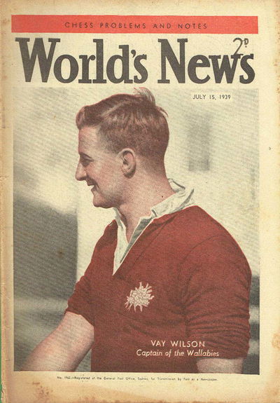 World's News (ANL, 1936 series) #1962 15 July 1939