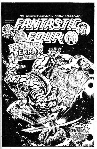 Fantastic Four (Yaffa/Page, 1977 series)  #210-211 (September-October 1979) — Behold: Terrax the Tmer!