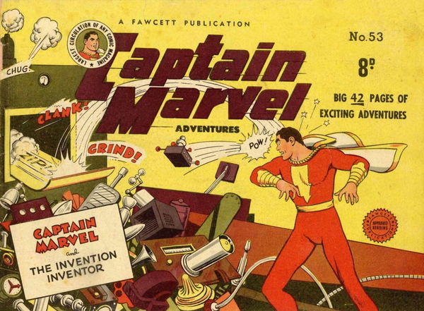 Captain Marvel Adventures (Cleland, 1949 series) #53 ([December 1950?])