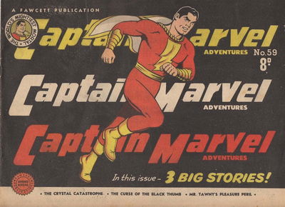 Captain Marvel Adventures (Cleland, 1949 series) #59 [June 1951?]